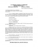 En el Propio certificado hará constar Usted, la fecha del asiento referido en el apartado que antecede, para el correspondiente control de términos.