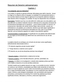 DERECHO LATINOAMERICANO.. Página 1
