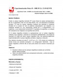 Laboratorio de brújula tangente