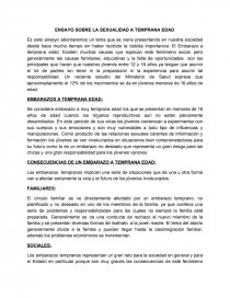 Embarazo a temprana edad.. Página 1
