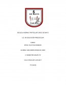 ESCUELA NORMAL PARTICULAR CINCO DE MAYO LIC. EN EDUCACIÓN PREESCOLAR CURSO: MTRA: FELICITAS ROMERO