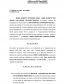 Demanda ejecutiva mercantil.