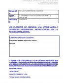 LAS FILOSOFÍAS DE AGENCIAS: UNA APROXIMACIÓN A DIFERENTES REFERENCIAS METODOLÓGICAS EN LA ACTIVIDAD PUBLICITARIA