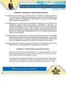 Codificacion de datos EVIDENCIA 4: REGISTRO Y CODIFICACION DE DATOS