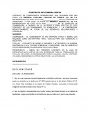 CONTRATO COMPRAVENTA CON ARBITRAJE.