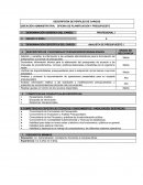 DESCRIPCIÓN DE PERFILES DE CARGOS UBICACIÓN ADMINISTRATIVA: OFICINA DE PLANIFICACIÓN Y PRESUPUESTO