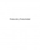 Producción y Productividad.