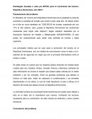Estrategias llevadas a cabo por MITUR, para el crecimiento del turismo, Republica Dominicana, año 20017.