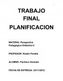 Planificacion final Ingles 1ro de secundaria.
