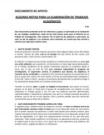 ELABORACIÓN DE TRABAJOS ACADÉMICOS.. Página 1