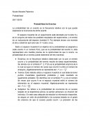 La probabilidad de un evento