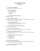 Medicina legal.