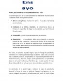 Confianza en sí mismo y decisión.- la autoconfianza lleva a la firmeza, la capacidad de llegar a una decisión y el ser firme en llevarlo a cabo.