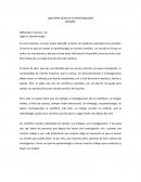 Usos de epistemologìa, reporte.