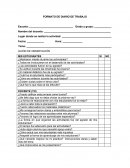 El desarrollo de las actividades