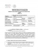 Proyecto de engorda de becerros.