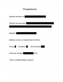 La Metamorfosis (kafka) Ensayo