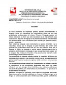 Resumen problemas de la lingüística general.