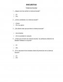 Encuestas sobre la violencia escolar ¿Crees que el hecho de violencia escolar, los profesores deberían de adoptar medidas en conjunto?