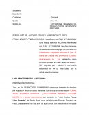 Demanda de ocupante preocario.