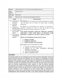 Foro Proceso lector. Página 1