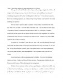 Essay Topic:-“Good future begins with good planning done by children.”