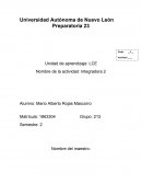 Integradora de Laboratorio.
