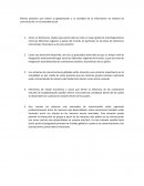 Efectos de la globalización.