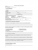 Historia clinica para pacientes.