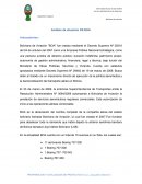 Analisis de situacion de BOA.