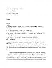 MI RESPONSABILIDAD. Página 1
