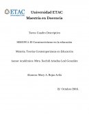 SESION 5: El Constructivismo en la educación
