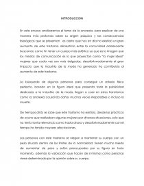Anorexia -.INTRODUCCION. Página 1