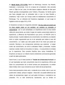 David hume Con eso demuestra: que las impresiones preceden siempre a las ideas y que estas últimas necesitan siempre para formarse una o varias impresiones.
