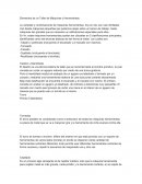 Elementos de un Taller de Máquinas y Herramientas.