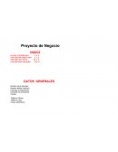 Proyecto DATOS GENERALES, ESTUDIO DE MERCADO