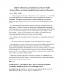 Síntesis informativa-periodística en el marco de los hidrocarburos aromáticos policíclicos presentes en alimentos