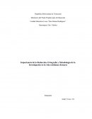 Importancia de la Redacción, Ortografía y Metodología de la Investigación en la vida cotidiana (Ensayo).