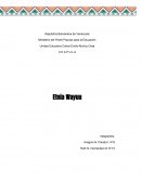 Etnia Wayuu República Bolivariana de Venezuela Ministerio del Poder Popular para la Educación