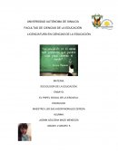 El papel social de la escuela.