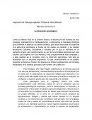 RESUMEN DE LA LECTURA DIMENSIONES PSICOLOGICAS PROF MARIA MORALES