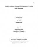 Estructura y conformación del Sistema Logístico Metropolitano en la ciudad de Pereira y Dosquebradas