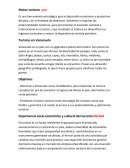 Fortalecimiento del sector turismo como estrategia de inclusión social