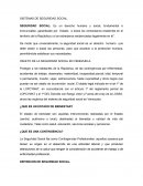 La seguridad social.