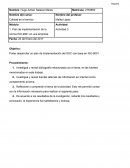 Calidad en el servicio Poder desarrollar un plan de implementación del SGC con base en ISO-9001.