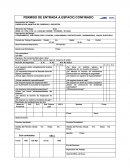 Permiso espacio confinado PERMISO DE ENTRADA A ESPACIO CONFINADO