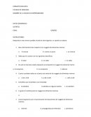 Responda lo mas sincero posible a todas la interrogantes, su opinión es valiosa..