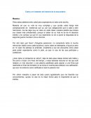 Carta a mi maestra de historia.