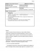 Selecciona uno de los procesos que se llevan a cabo en el área donde te desempeñas. Responde a las siguientes preguntas iniciales: