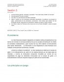 Lea documentos adjuntos: "principios y preceptos"; "The Credit Crisis of 2008: An Overview".